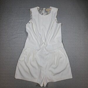 Michael Kors Women's White Romper II Size 8